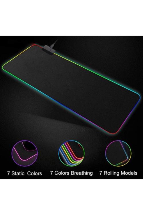 INCA IMP-022 Empousa RGB 7 Led Mousepad  770X295X3MM
